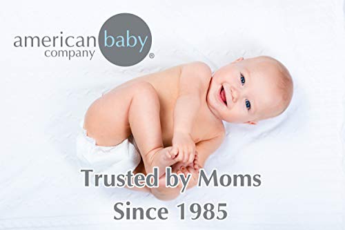 American Baby Company 100% Natural Cotton Percale Fitted Crib Sheet for Standard Crib and Toddler Mattresses, Cream, Soft Breathable, for Boys and Girls