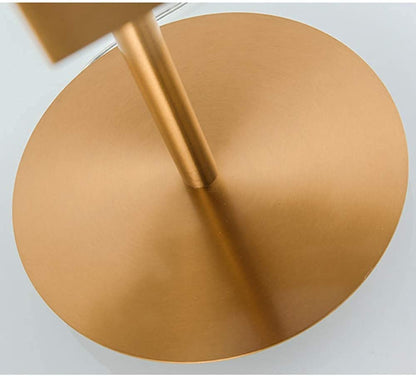 GAORUIFENG Desk lamp Post-Modern Table Lamp Stainless Steel Gold Hotel Front Desk Villa Model Room Living Room Bedroom Luxury Personalized Table Lamp
