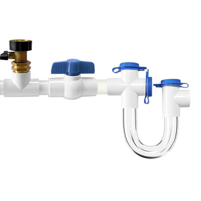 WESUA 3/4 Garden Pipe Fitting AC Drain Line Cleaner Tool,AC Drain Line Unclogger,Quickly and Effectively Unclog condensate Water blockages