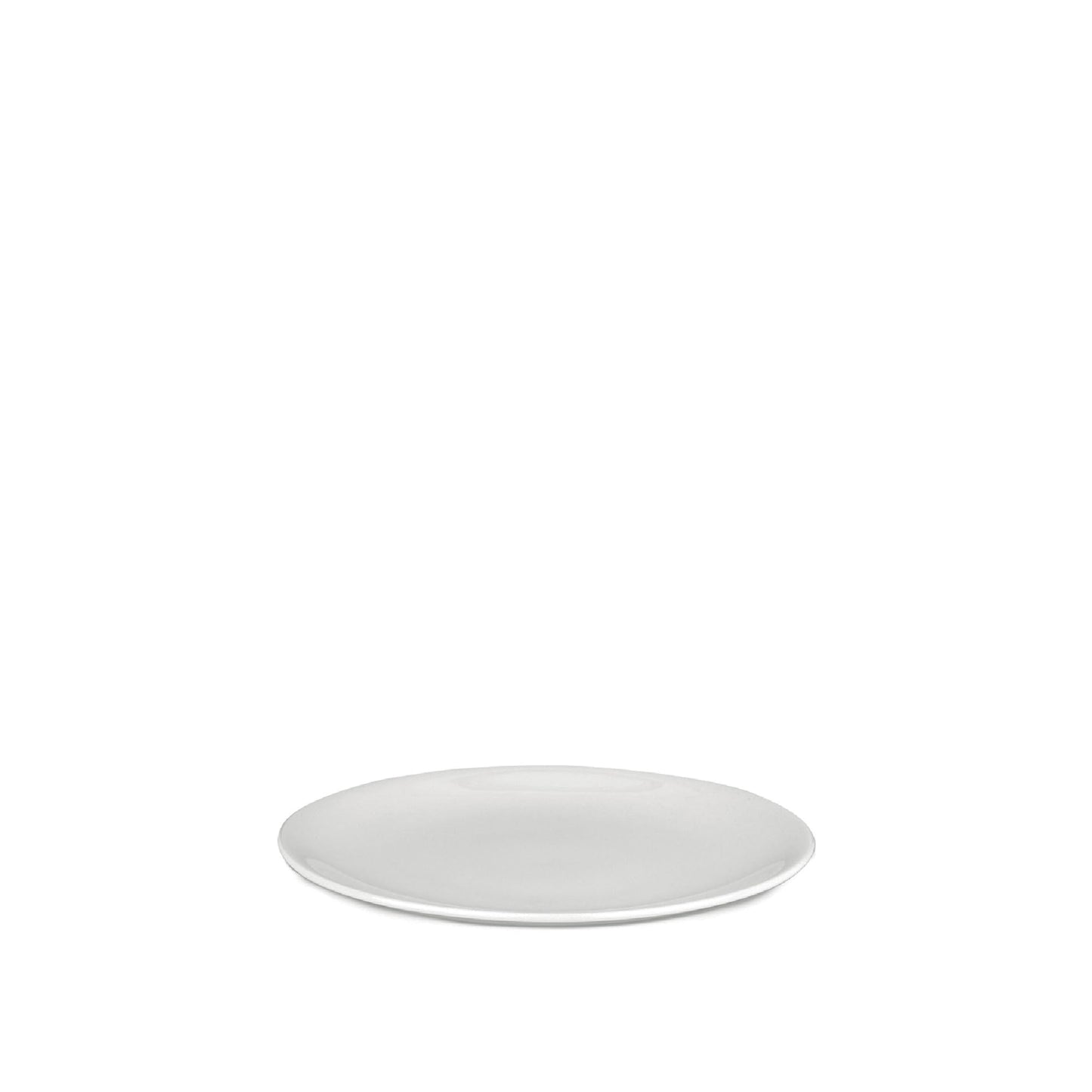 Alessi AGV29/5 All Time - Dessert Side Plate, Bone China, White, Set of 4
