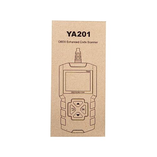 EDIAG YA-201 Obd2 Scanner, Full OBD2 Modes Check Engine Code Reader After 1996 All OBDII/EOBD/KOBD/CAN Cars, O2 Sensor EVAP Systems, Battery Test,Live Data Stream,Plug & Play