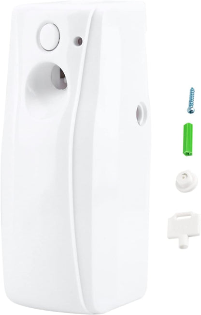 AYNEFY Automatic Air Freshener Aerosol Spray Dispenser with Light Sensor for Indoor Wall Mounted Household Appliances