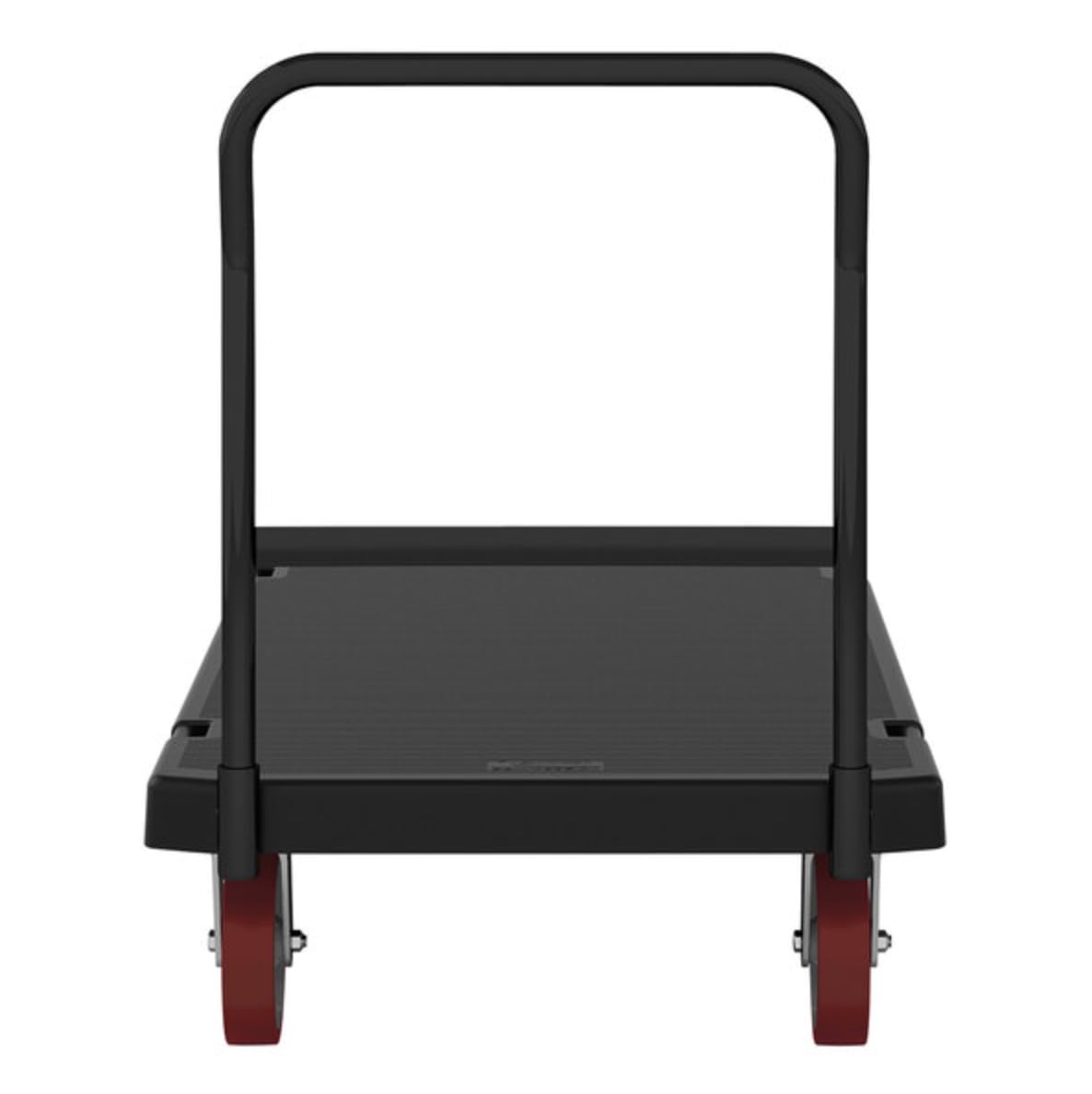 Heavy Duty Platform Truck Cart 30" x 60", 1600 lb Capacity Resin Deck Platform Dolly, Commercial Utility Cart for Warehouse, Stockroom & Industrial Use