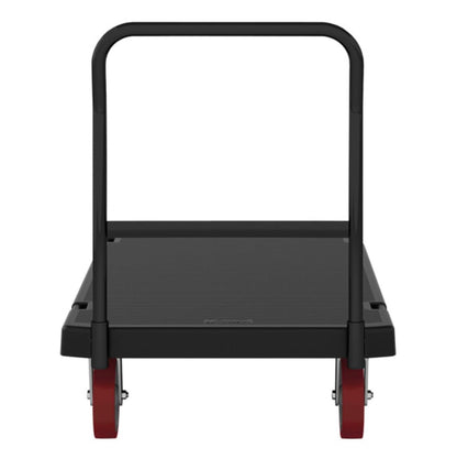 Heavy Duty Platform Truck Cart 30" x 60", 1600 lb Capacity Resin Deck Platform Dolly, Commercial Utility Cart for Warehouse, Stockroom & Industrial Use