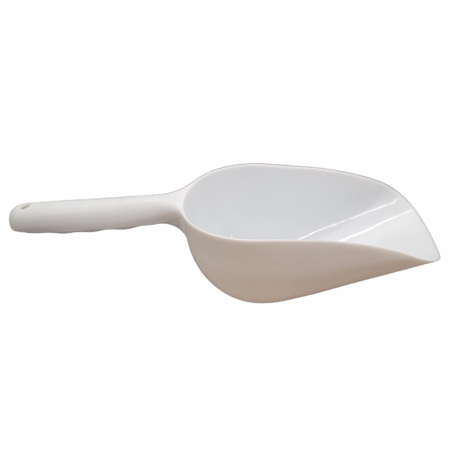 Handy Housewares Jumbo Plastic Scoop - 12" Large Food Scoop for Flour, Sugar, Cereal, Pet Food, Gardening (3 Pack)