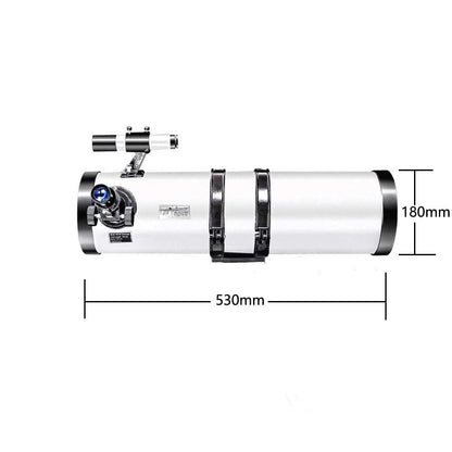 Skyoptikst 1400x 150 mm Reflector Newtionan Astronomical Telescope High Power Equatorial Mount Star Planet Moon Saturn Jupiter