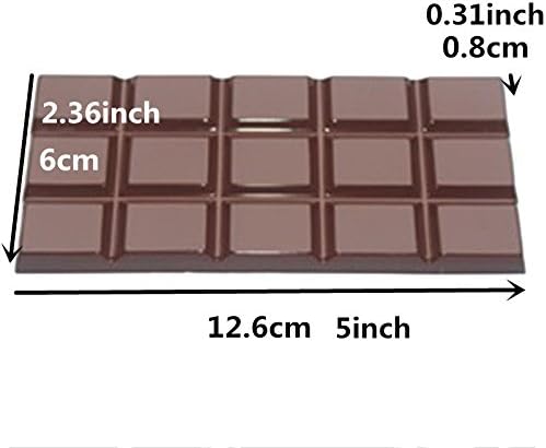 Goldbaking Chocolate Bar Maker Injection Hard Polycarbonate Mold for Candy