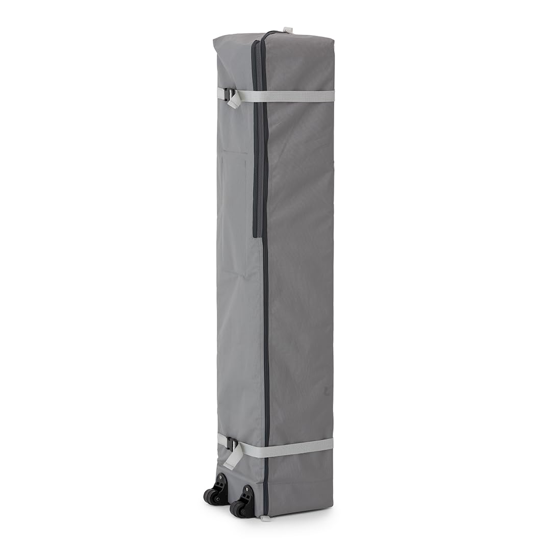 CORE 13 FT x 13 FT Instant Pop Up Canopy Tent | Portable Straight Leg Outdoor Gazebo Shelter with Wheeled Carry Bag | Perfect for Camping, Beach, Picnic, Backyards, BBQ, Tailgate, Patio and Party