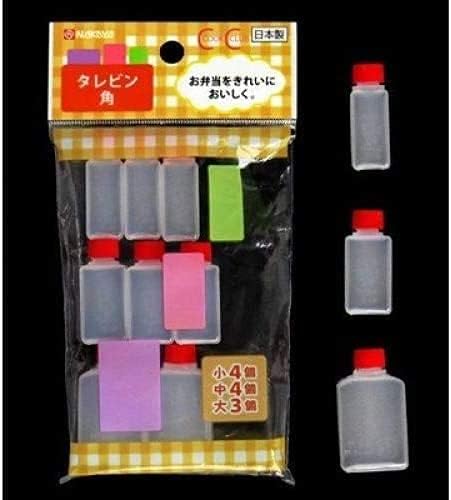 2054, 11pcs JapanBargain Japanese Travel Bottles for Dressing Spice Soy Sauce Squeeze Squirt Bottles Mini Sauce