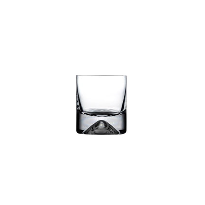 NUDE Whiskey Glasses Set of 2 – 11.75 oz Premium Lead-Free Crystal No.9 Old Fashioned Rocks Glasses for Whisky, Scotch & Bourbon – Heavy Base, Handmade Bar Tumblers Luxury Gift Set