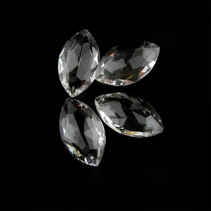10pcs 1.5"/38mm LoveUnited Crystal Pendants Crystal Suncatcher - Hanging Crystals Prisms for Windows, FengShui, Hanging