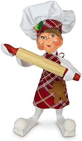 Annalee 9-Inch Sugar & Spice Chef Elf Decoration