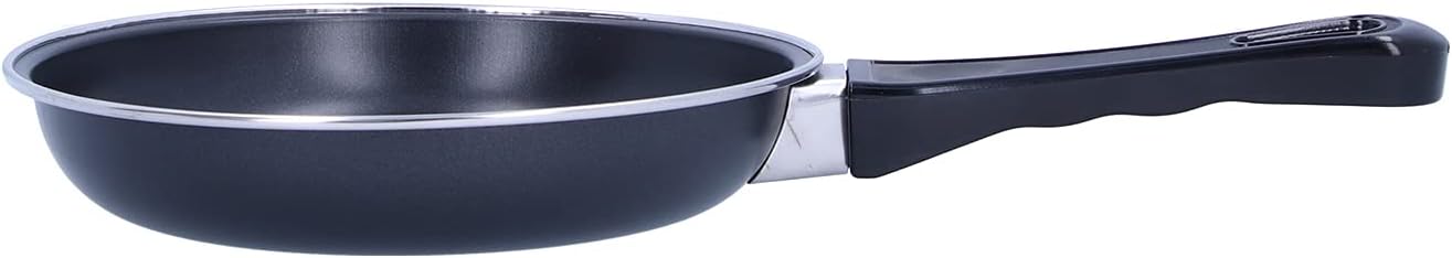AUNMAS Nonstick Frying Pan, Mini Stainless Steel Cooking Pan, Thickened Wall Skillet for Induction Cooker