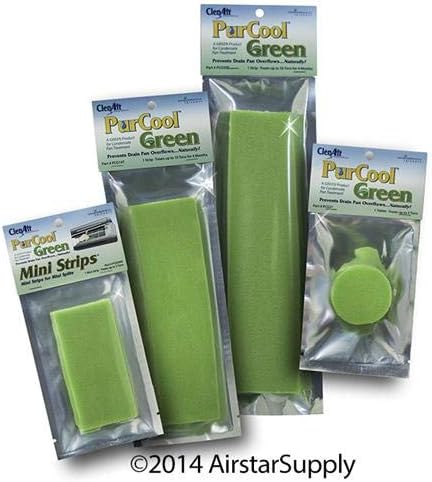 ClenAir PurCool Green - Condensate Pan Strip # PCG5MS, Treats up to 5 Tons