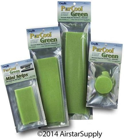 ClenAir PurCool Green - Condensate Pan Strip # PCG5MS, Treats up to 5 Tons