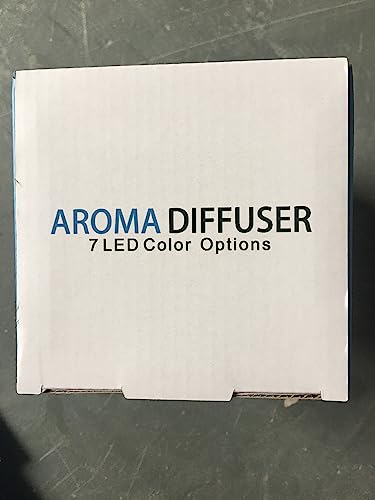 Diffuserlove Essential Oil Diffusers 200ML Remote Control Ultrasonic Mist Humidifiers BPA-Free Aromatherapy Diffuser with 7 Color Lights, Auto Shut-Off for Bedroom Office Kitchen