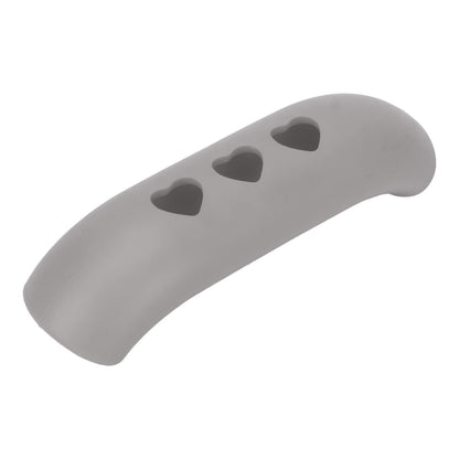 2 Pieces Silicone Hot Handle Holder, Non Slip Pot Holders Cover Assist Hot Pan Handle Rubber Heat Pot Sleeve Grip Cookware Handle for Frying Cast Iron Skillet Metal Pan (Gray)