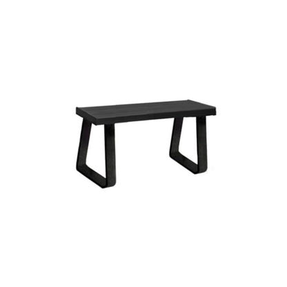Salsbury Aluminum Locker Bench - 36 Inches Wide - 14" Deep - Black - Free Standing