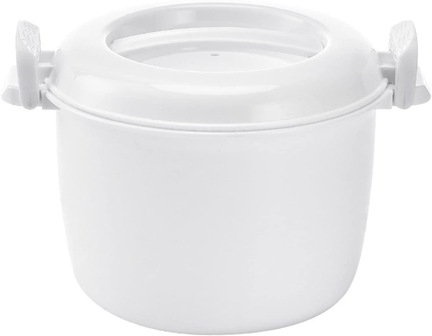 CALLARON 4 Cup Microwave Rice Cooker, Steamer Bowl, Rice Paddle, Pasta Cooker, Bento Box Cookware for Soup