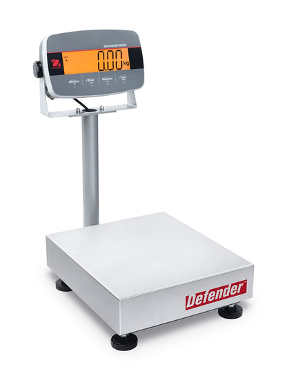 OHAUS Defender 3000 - i-D33 Bench Scale D33P30B1R1 60lb x 0.02lb (0.01lb), NTEP 30685175