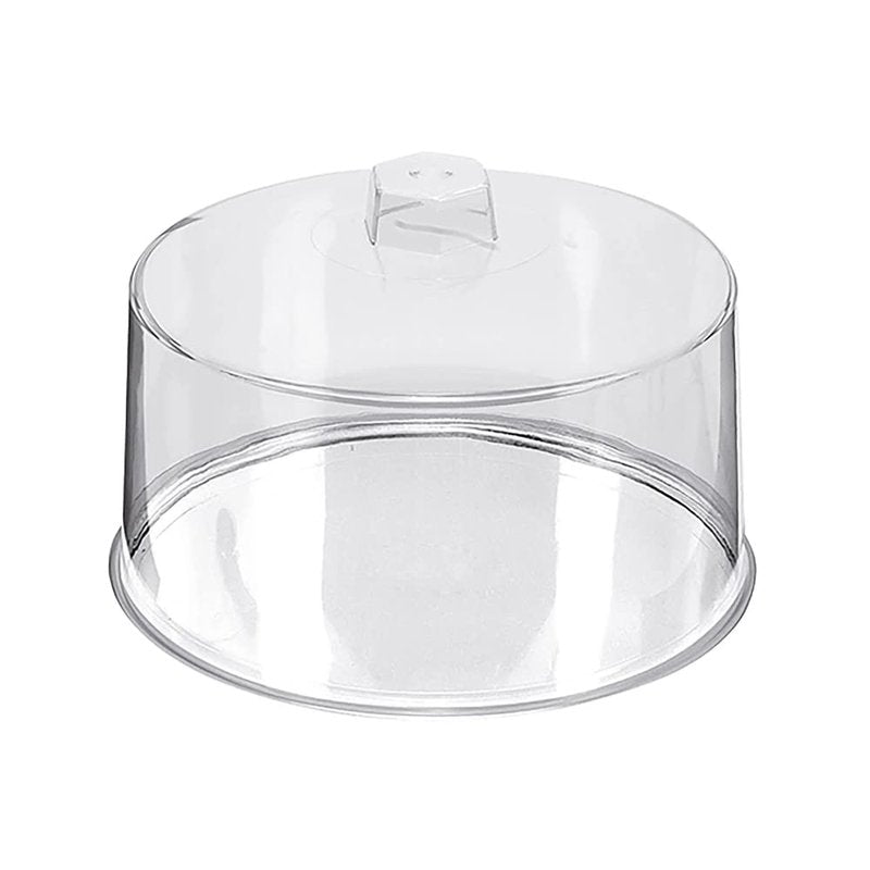 American METALCRAFT, Inc. 19004 12 inch Round Cake Cover, Plastic, Clear, Each