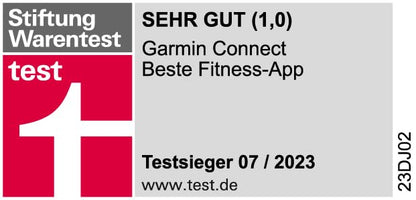 Garmin vivomove Sport, Hybrid Smartwatch, Health and Wellness Features, Touchscreen, Cocoa