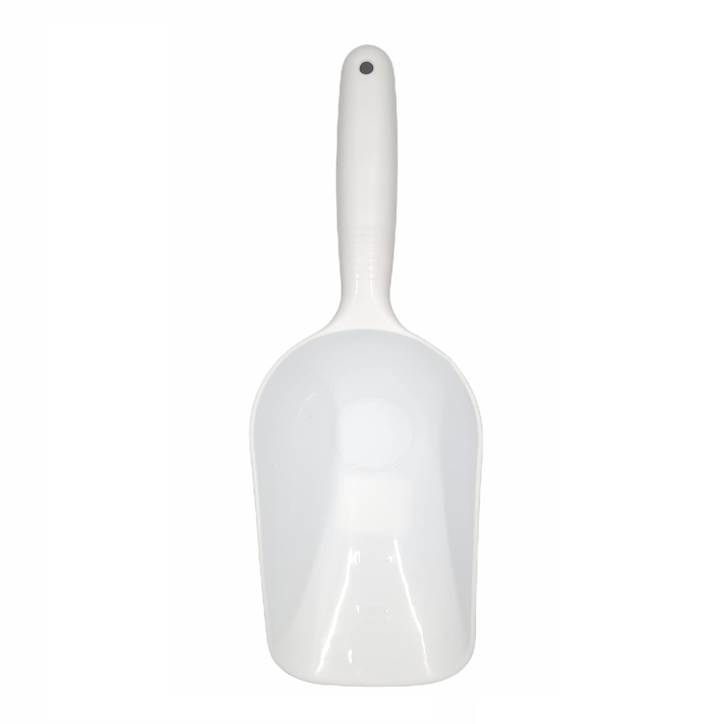 Handy Housewares Jumbo Plastic Scoop - 12" Large Food Scoop for Flour, Sugar, Cereal, Pet Food, Gardening (3 Pack)