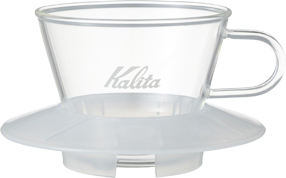 Kalita Glass Dripper WDG-155 05066, Clear Design