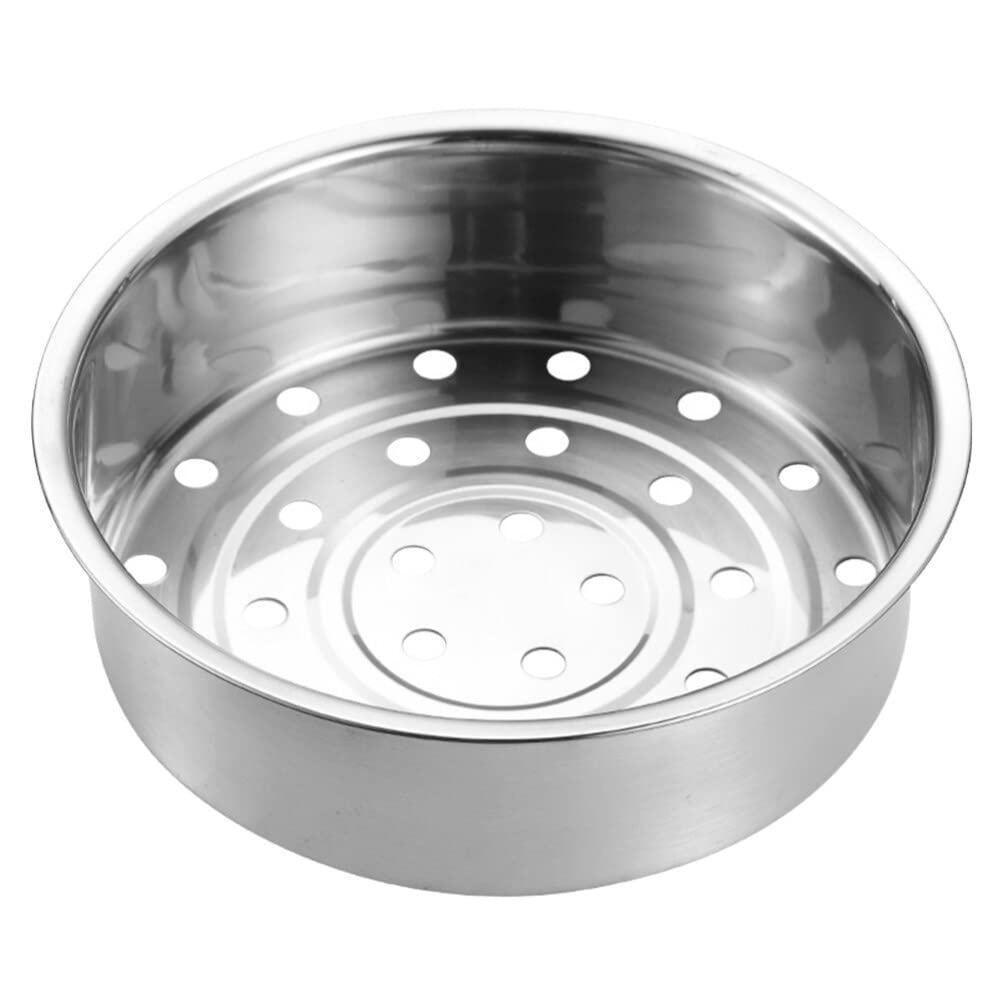 Stainless Steel Steamer Basket for Rice Cooker, 8.85 Inch Thicken Steaming Rack for Vegetables, Seafood, Dumplings, Dishwasher-Safe