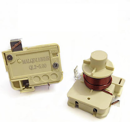 Original QD110H QL2-6.0 Replacement Refrigerator Starter Protector, Heavy Duty Compressor Protector for Various