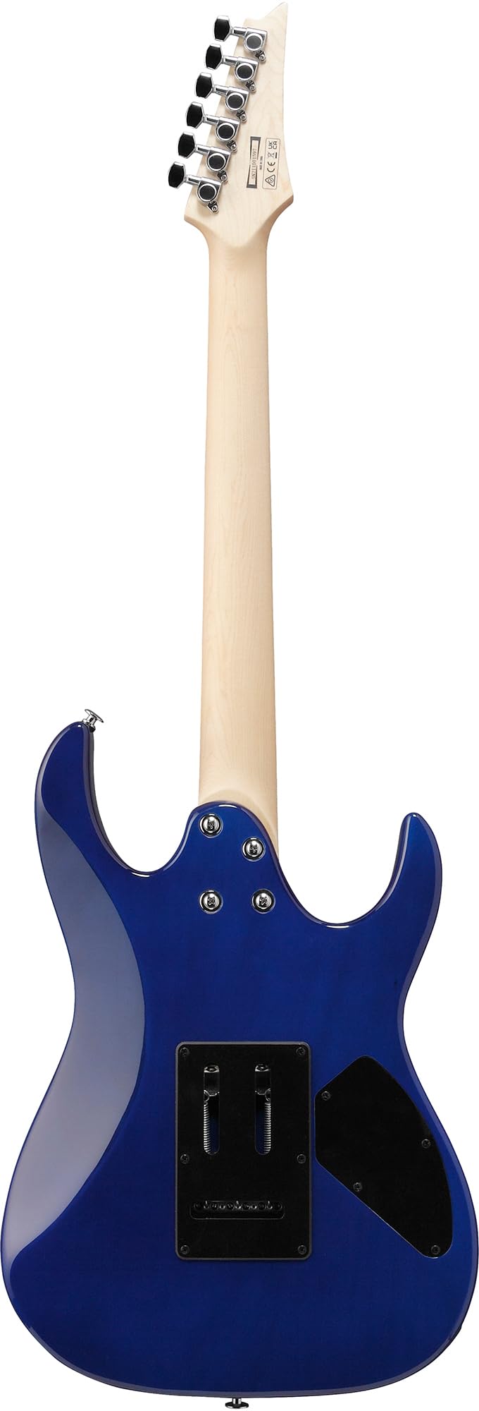 Ibanez GRX70QAL RG Gio Electric Guitar, Left Handed - Transparent Blue Burst Bundle with Amplifier, Gig Bag, Tuner, Cable, Picks, Austin Bazaar Instructional DVD, and Polishing Cloth