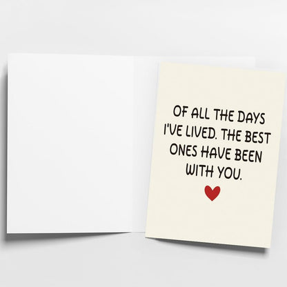 WowBefun Anniversary Card | Happy Anniversary Card & Gifts for Women, Men, Wife, Husband, Him, and Her | Valentine Day Gifts, Card, or Decorations | Wedding