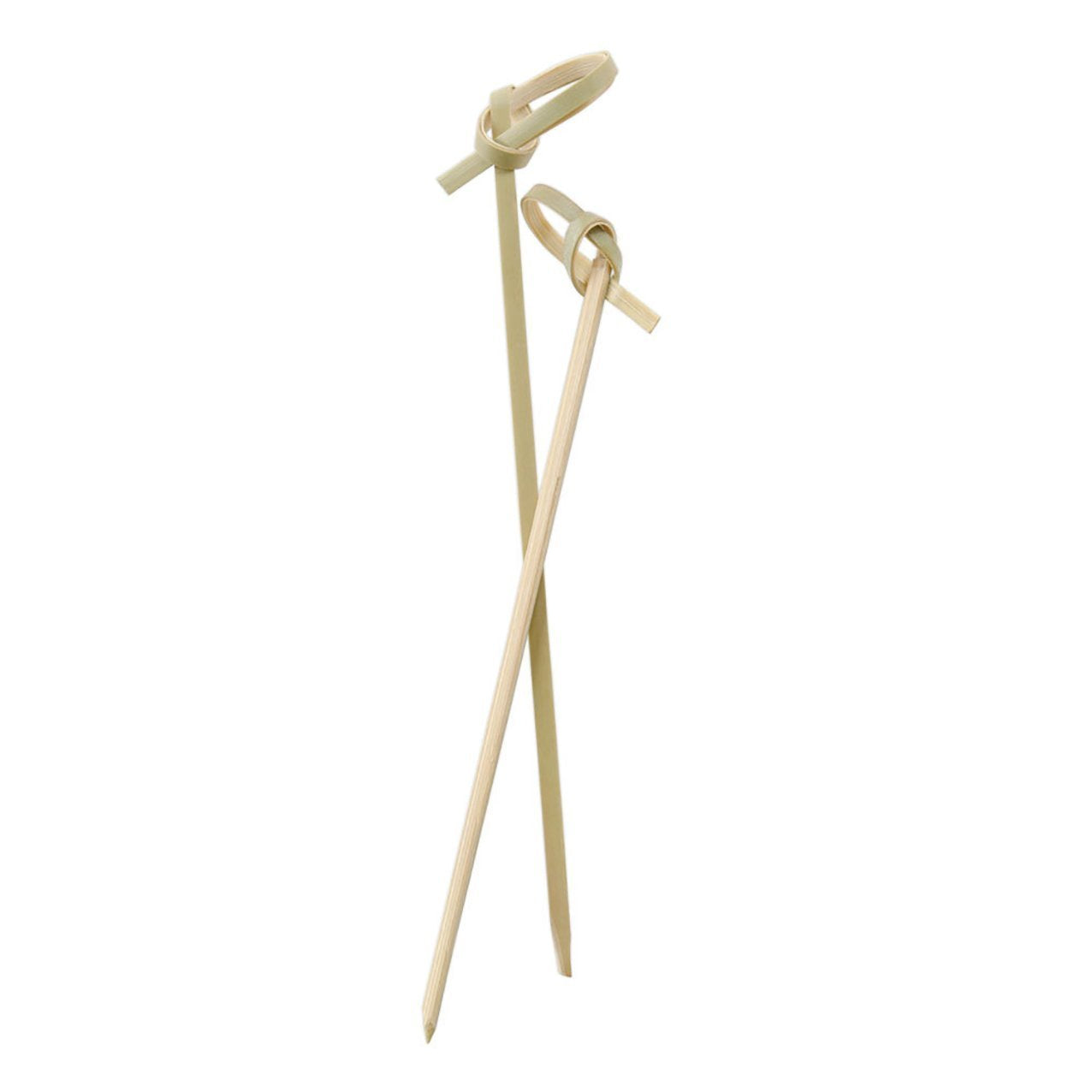 Perfect Stix Bamboo Pick - 4" 200ct Bamboo Knot Picks for Cocktail and Hors' D'Oeuvre