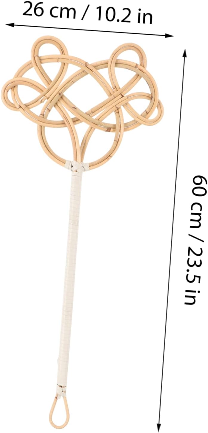 GANAZONO Rattan Cotton Quilt Home Dust Remover Cleaning Tool for Comforter and Blanket Dust Collection, Household