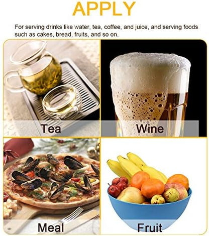Country Rectangle Serving Tray, Wooden Tray, Coffee Table Tray, Ottoman Tray, Wood Tea Tray, Kitchen//Home