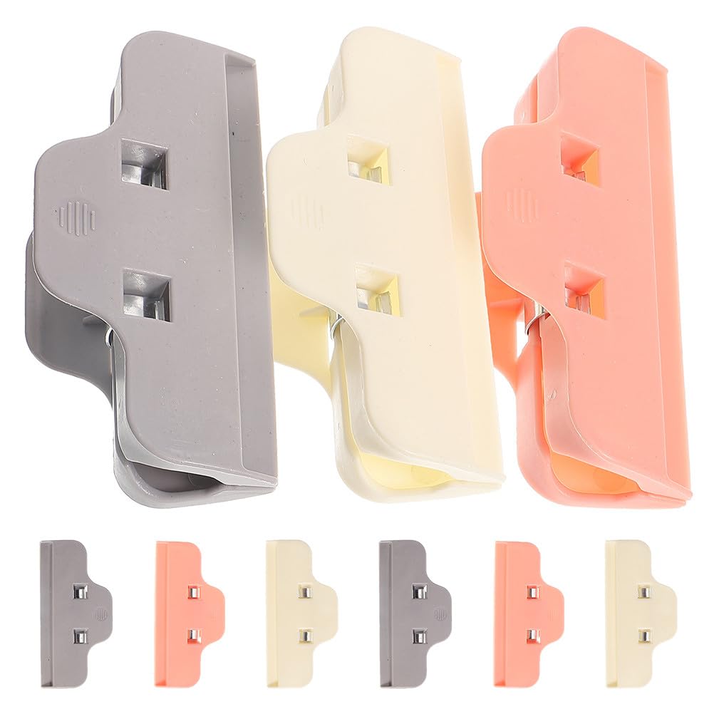 LALAFINA 9pcs Diamond Art Clips: Diamond Paint Clamps - Clips for Light Board - Painting Accessories Cross Stitch Tool Food Snack Storage