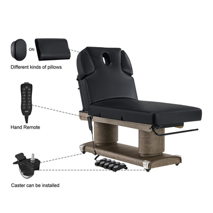 Full Electric Medical Spa Treatment Massage Table Facial Beauty Bed LUXI
