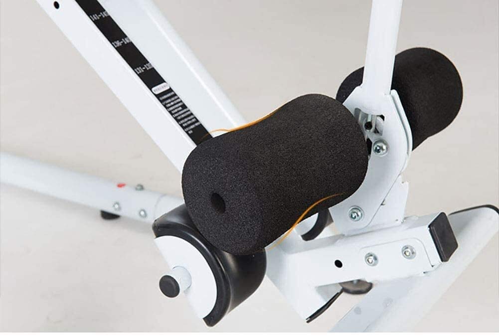 Inversion table, heavy duty back stretcher machine steel frame for back pain relief, adjustable height 135-195cm, maximum load 150kg