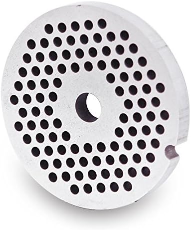 TSM #10/12 Stainless Steel Meat Grinder Plate - 3/16"