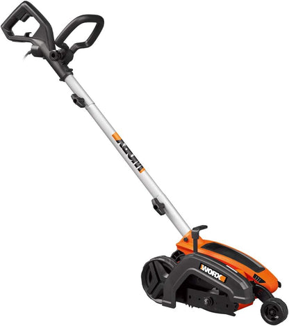WORX WG896 12 Amp Electric Lawn Edger & Trencher, 7.5 Inch, Orange and Black