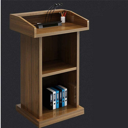 DHXIAMZ Acrylic Podium for Presentations and Events, Durable Design with Clear Visibility