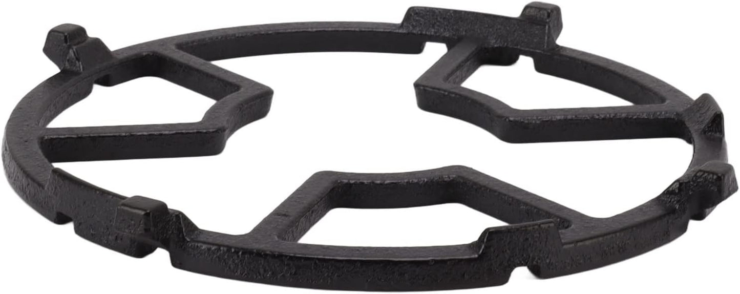 Cast Iron Wok, Non Slip Black Cast Iron Stove Rack for Frying Pans, Craft Pans, Carbon Steel Pans