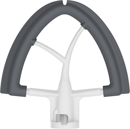Flex Edge Beater for KitchenAid, 4.5-5 Quart Mixer Attachments, Pouring Shield & Flex Edge Beater