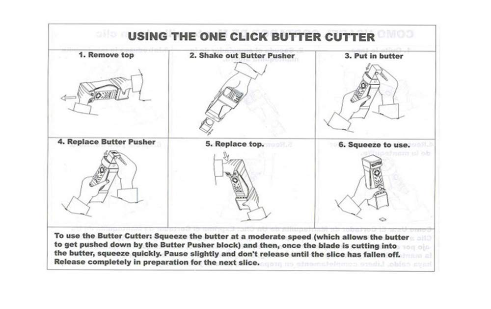 Tao Xiong Simple One Click Stick Butter Cutter - Butter Cheese Cutter - Butter Dispenser to Store Butter for Making Bread, Cakes, Cookies (Yellow)