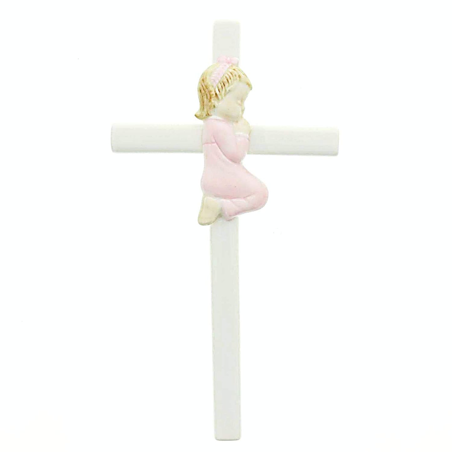 Roman Giftware Inc. Valencia Praying Girl, 7.5" H, Children's Gifts, New Baby, Durable, Religious