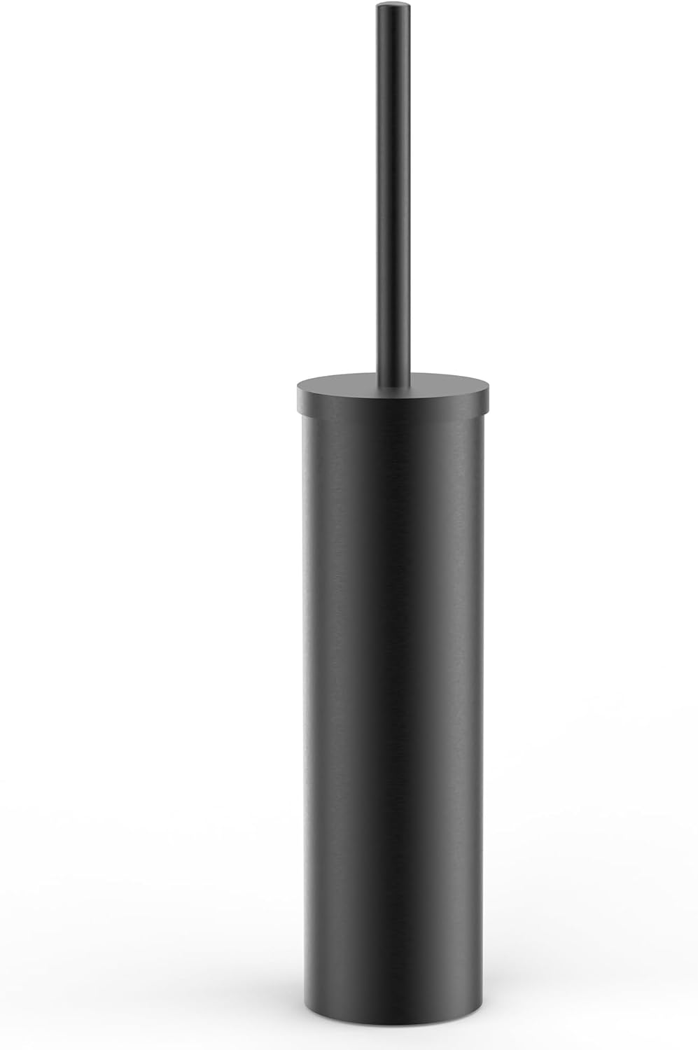 Flyzenvibe Set Stainless Steel Toilet Brush and Holder Oil Rubbed Matte Black Heavy Duty Toilet Bowl Brush with Long