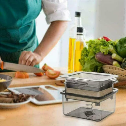 NIWWIN Tofu Press Mold Tofu Press Maker Kit Tofu Box Tofu Strainer Homemade Soybean Curd DIY Plastic Tofu Cheese Press
