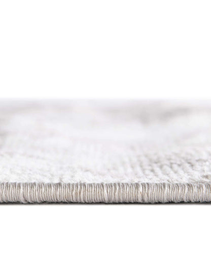 Unique Loom Eos Collection Area Rug - Borealis (10' x 13' Rectangle, Stone Gray/ Ivory)