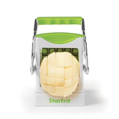 Starfrit Fry Cutter - Perfect Homemade French Fries, Stainless Steel Blades, Suction Base for Stability, Easy to Clean