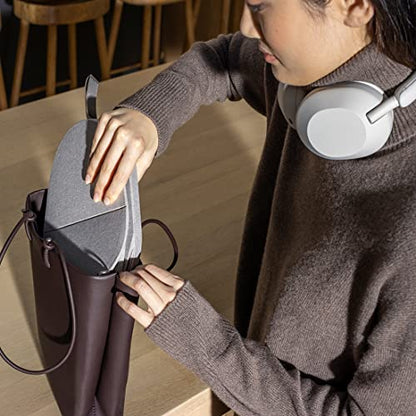 Sony WH-1000XM5 Noise Canceling Wireless Headphones - 30hr Battery Life - Over-Ear Style - Optimized for Alexa and Google Assistant - Built-in mic for Calls - Silver International Version